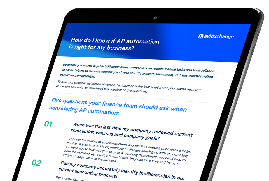 AP Automation: 5 questions